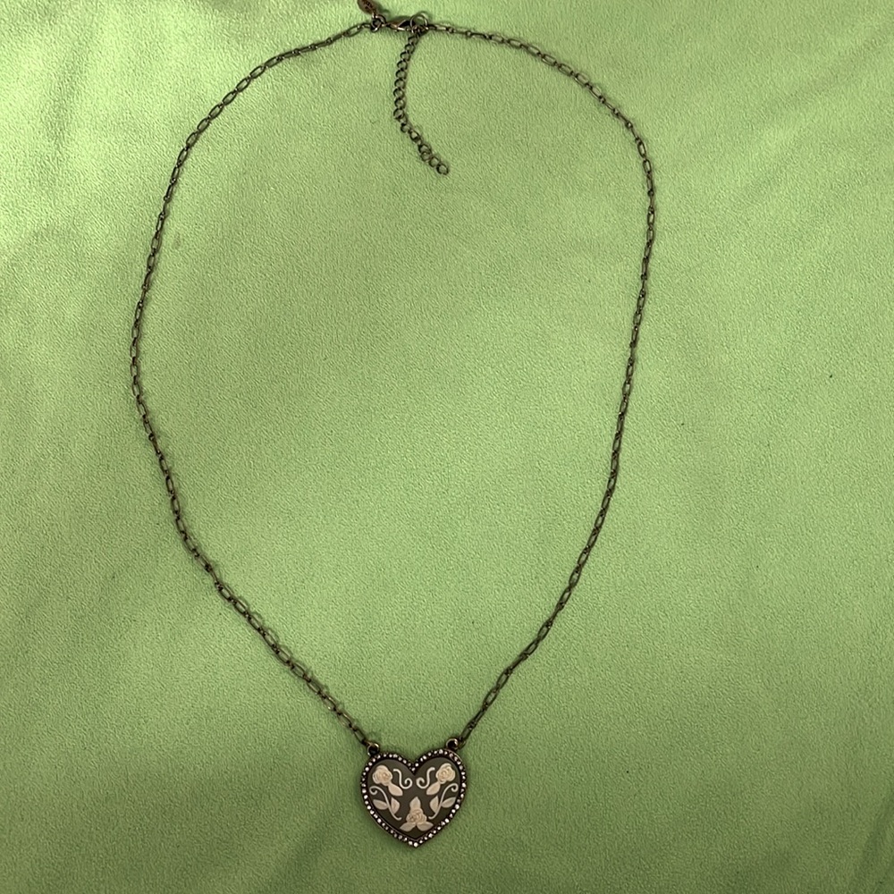 Lia Sophia heart necklace